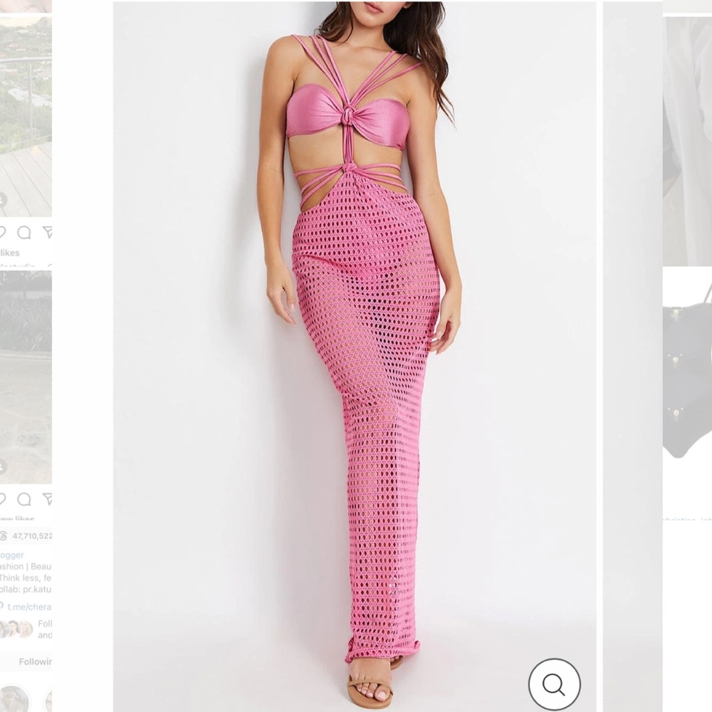 Patbo Barbie cut out dress 😍 xs